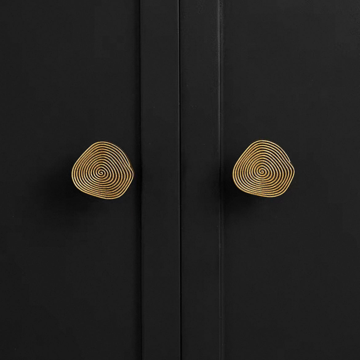 Antique Bronze Cabinet Knobs, Solid Brass, Rustic Retro Kitchen Hardware