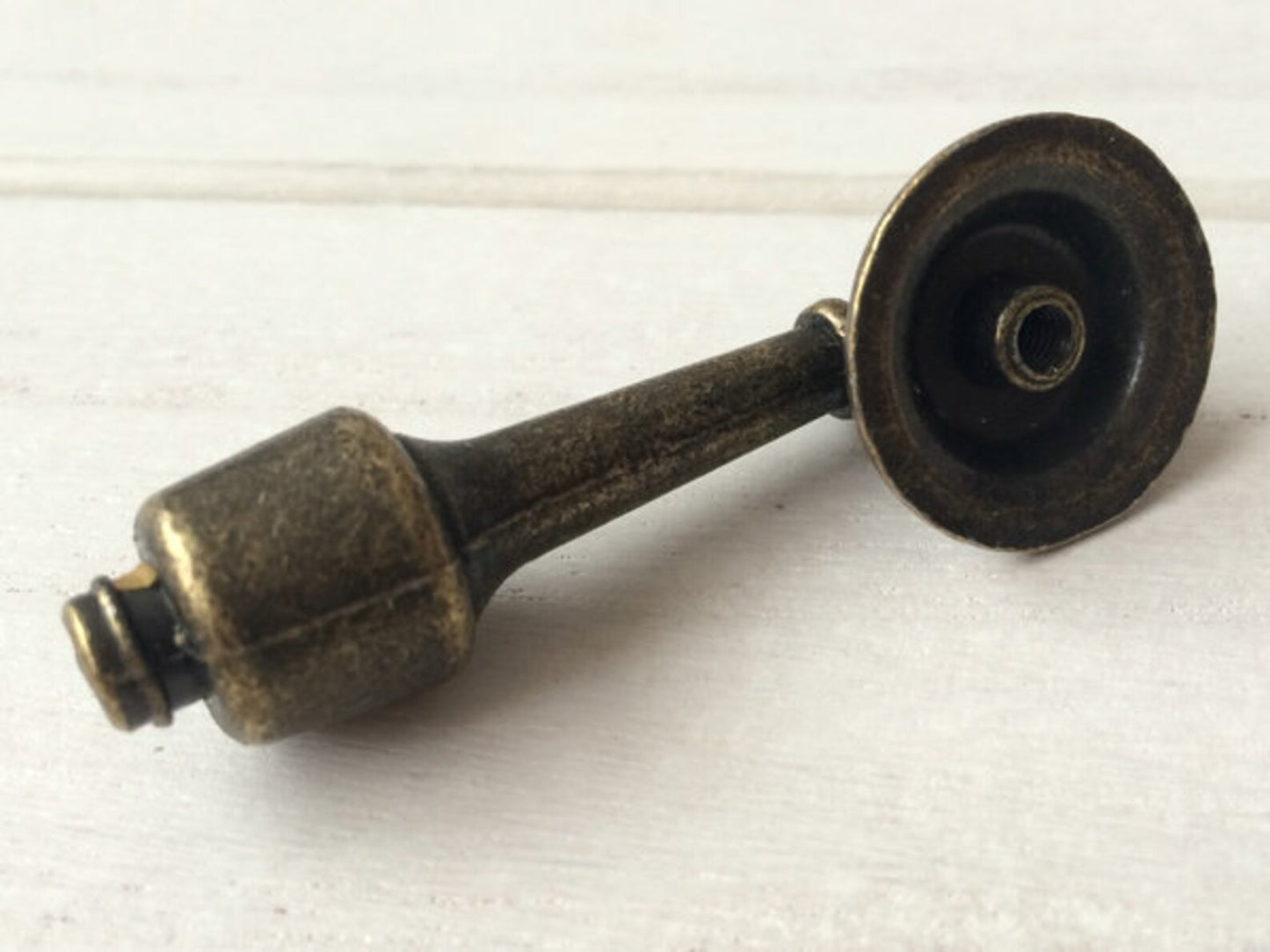 Drop Pulls Vintage Look Drawer Knob Antique Bronze Black