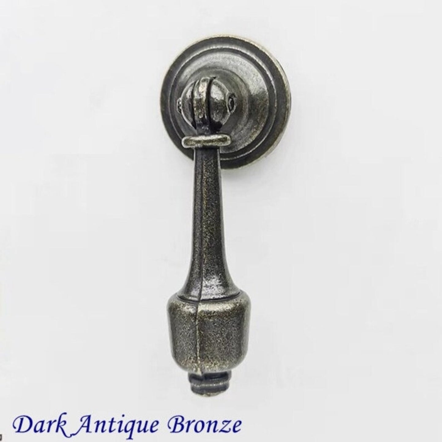 Drop Pulls Vintage Look Drawer Knob Antique Bronze Black