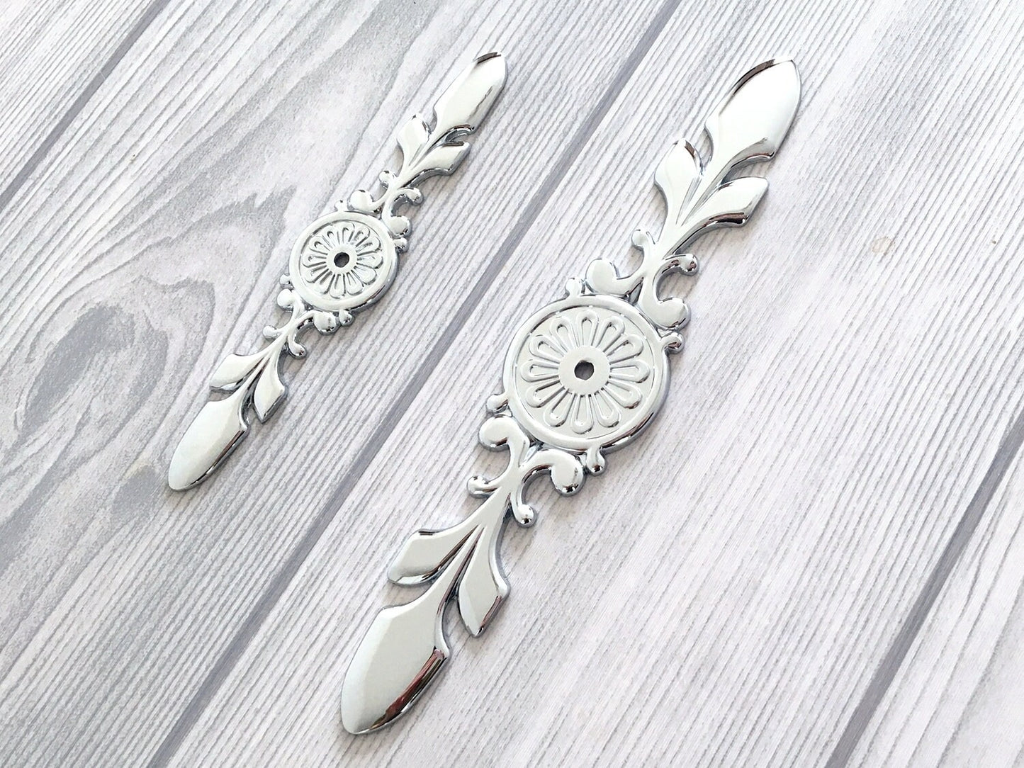 Glass Drawer Knobs with Backplate, Crystal Cabinet Hardware, Sparkle Clear Diamond