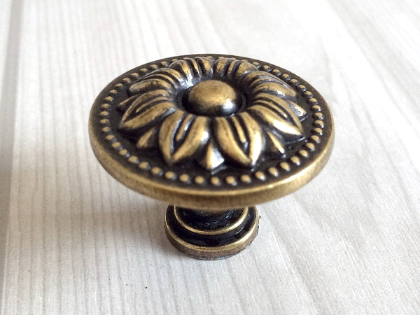 3.5" 4.75" Vintage Style Bail Drawer Pulls Drop Handle Antique Bronze