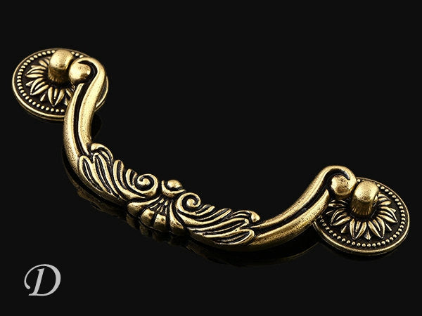 Vintage Style Cabinet Pulls Antique Bronze Drawer Handles | Lynns Hardware