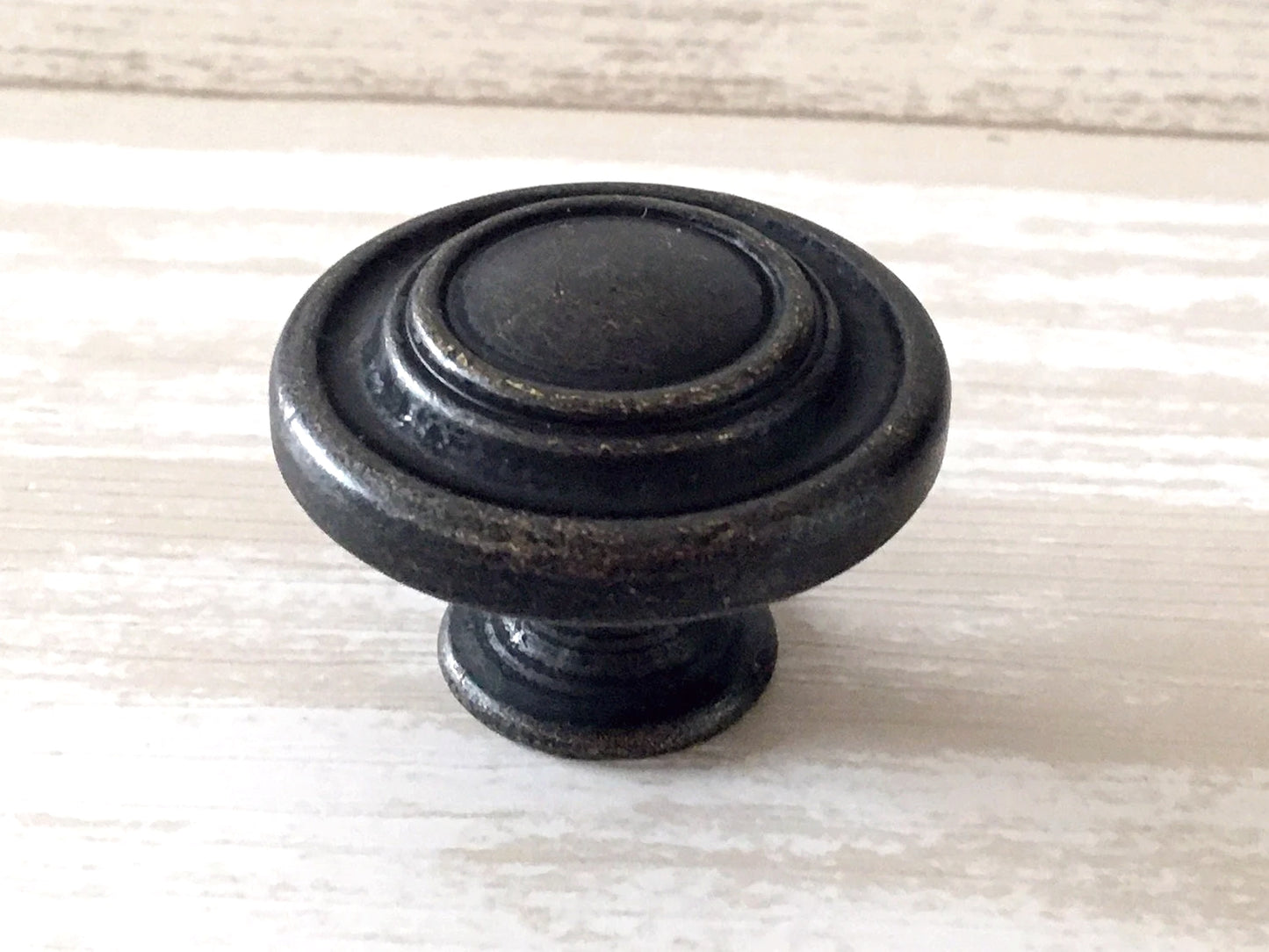 5“ Vintage Style Bail Drawer Pulls, Dark Antique Bronze, 128 mm Centers