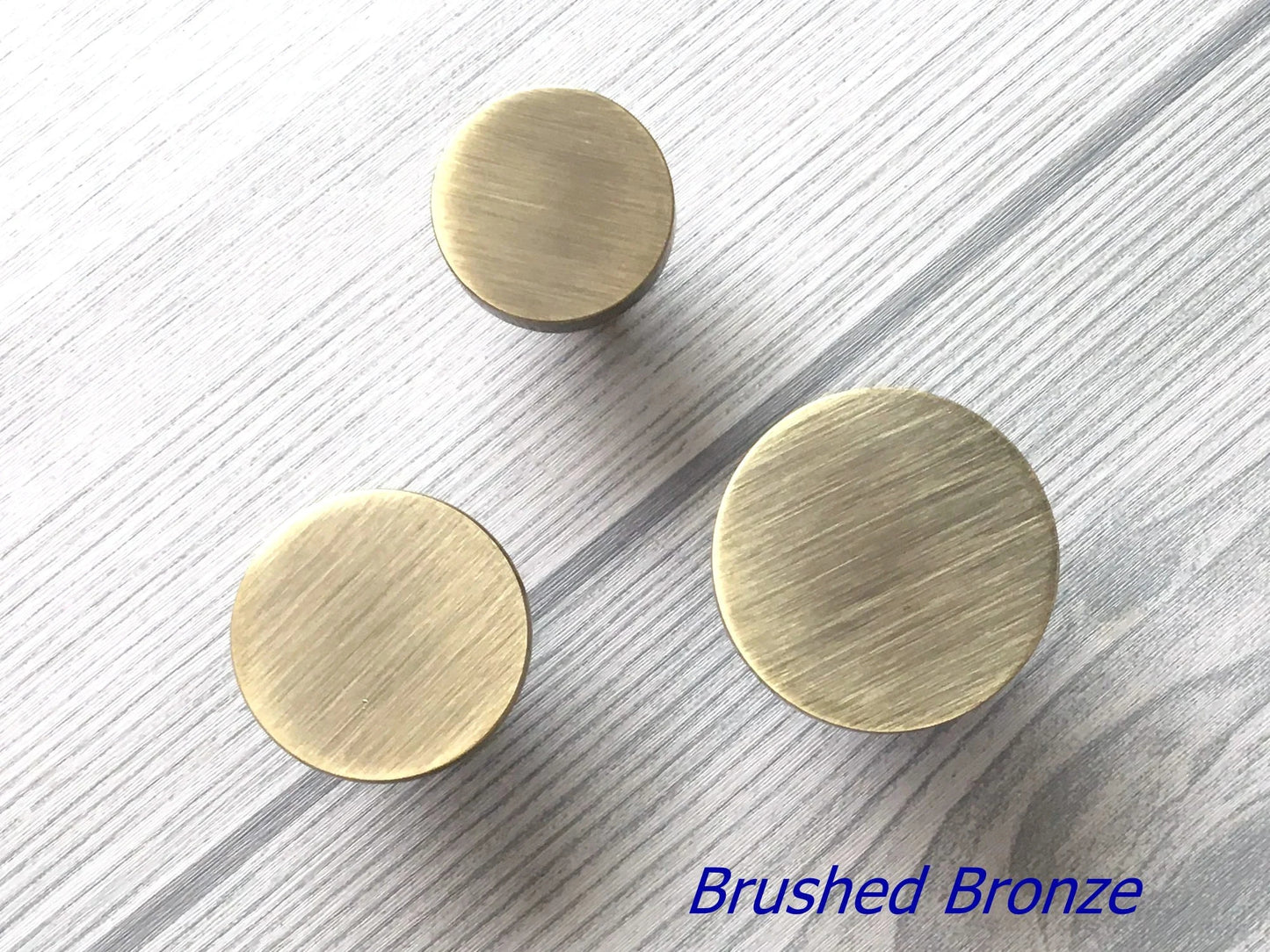 Drawer Knobs, Gold Black Bronze Nickel, Minimalist Kitchen Cabinet Hardware