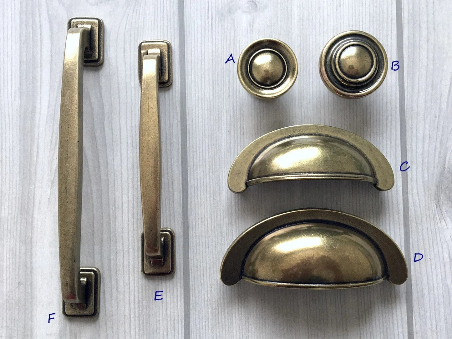 Bronze Cabinet Handles, Cup Drawer Pulls, Retro Kitchen Hardware
