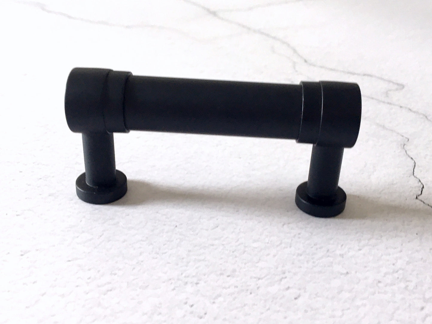 2-1/4 Inch Drawer Pull Cabinet Handle Hardware Matte Black 2.75 Inch 57 mm
