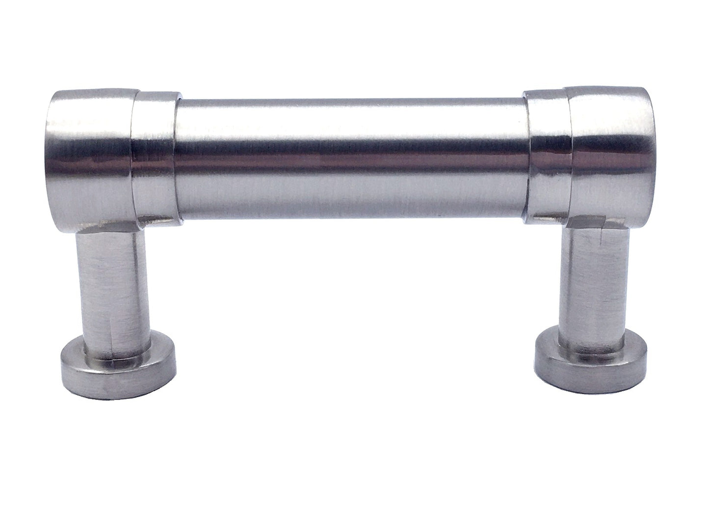 2-1/4 Inch Drawer Pulls Hardware Brushed Nickel 2.75 Inch 57 mm
