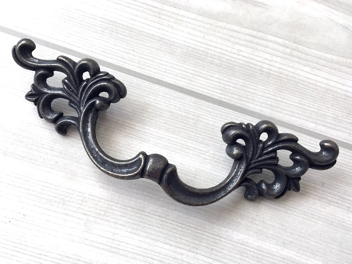2-3/4 Inch Drawer Pull Dark Antique bronze Lynns Hardware 70 mm