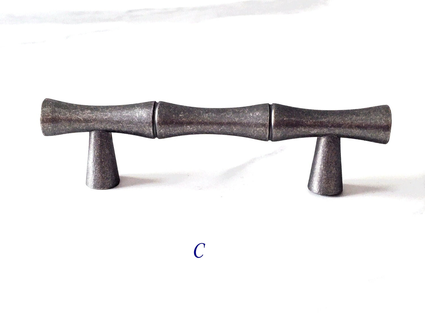 2.5" Cabinet Handles Bamboo Pewter