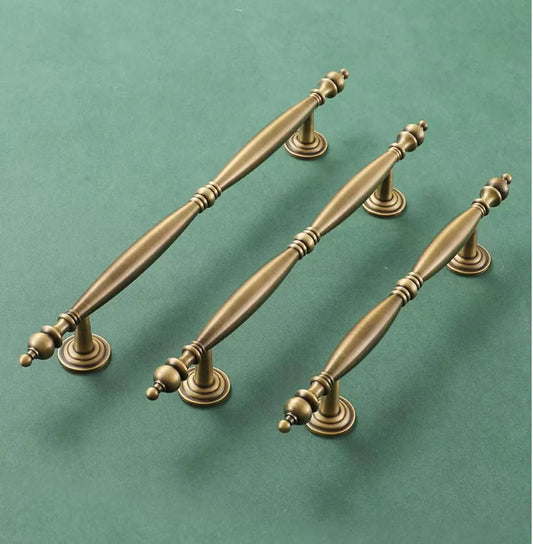 Brass Cabinet Handles, Antique Bronze, European Style Kitchen Hardware