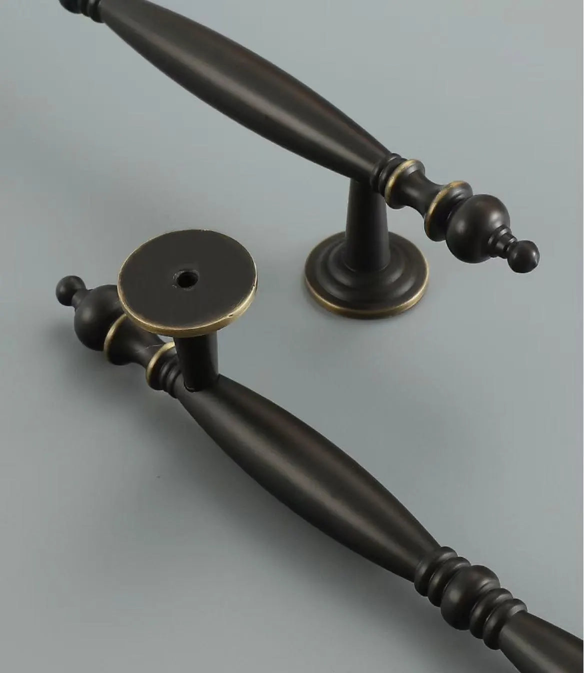 3.75" 6.25" 7.5" Brass Cabinet Handles, Coffee Bronze, Kitchen Hardware