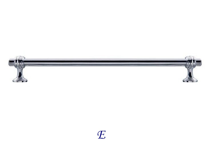 Polished Chrome Cabinet Pulls Bar Handles Modern Solid