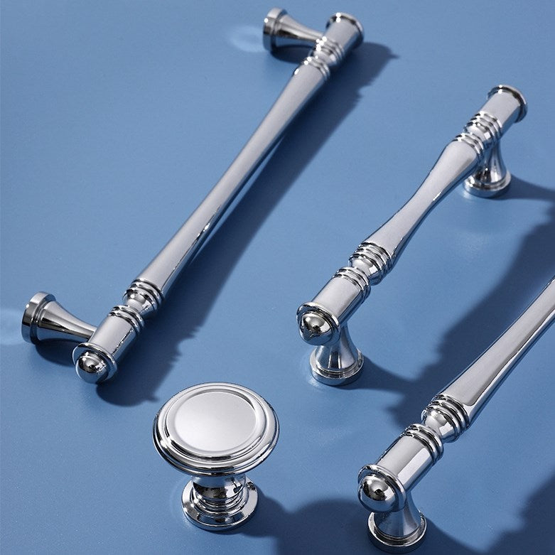 Brass Cabinet Pulls Drawer Knob Kitchen Hardware, Polished Brass, Brushed Brass, Polished Chrome