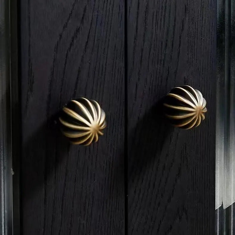 Antique Bronze Brass Ball Knobs | Lynns Hardware