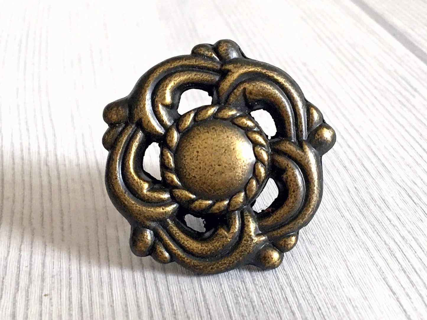 3.25" Drawer Pulls Handles Dresser Pull Vanity Handle, Antique Gold Brass