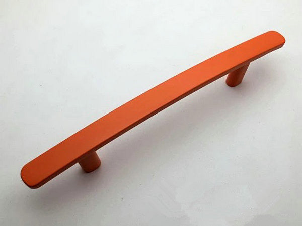 3" 3.75" 5" Colorful Drawer Pulls, Cabinet Bar Handles, Pink Red Orange Blue Green Yellow White Black