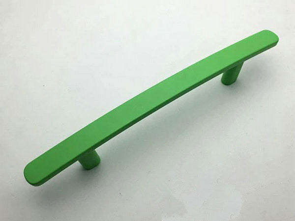 3" 3.75" 5" Colorful Drawer Pulls, Cabinet Bar Handles, Pink Red Orange Blue Green Yellow White Black