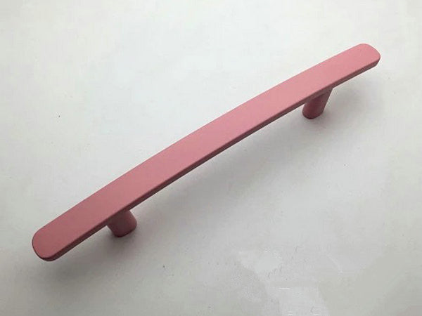 3" 3.75" 5" Colorful Drawer Pulls, Cabinet Bar Handles, Pink Red Orange Blue Green Yellow White Black