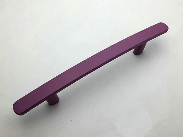 3" 3.75" 5" Colorful Drawer Pulls, Cabinet Bar Handles, Pink Red Orange Blue Green Yellow White Black