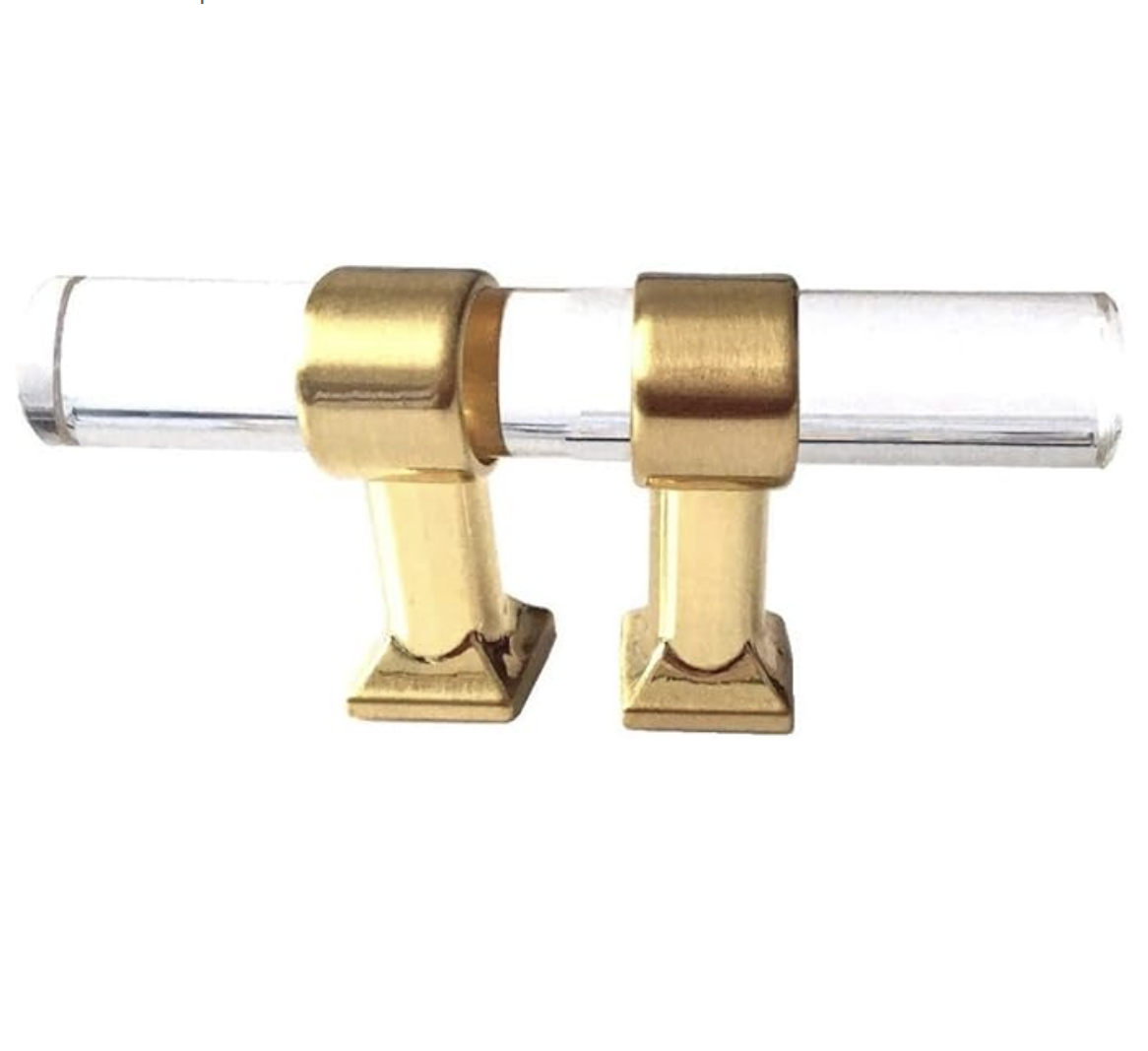 3/4 inch 20 mm Drawer Pull Gold
