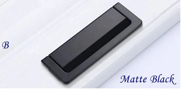 3.75 inch Matt Black Drawer Pull Swing Handware 96 mm