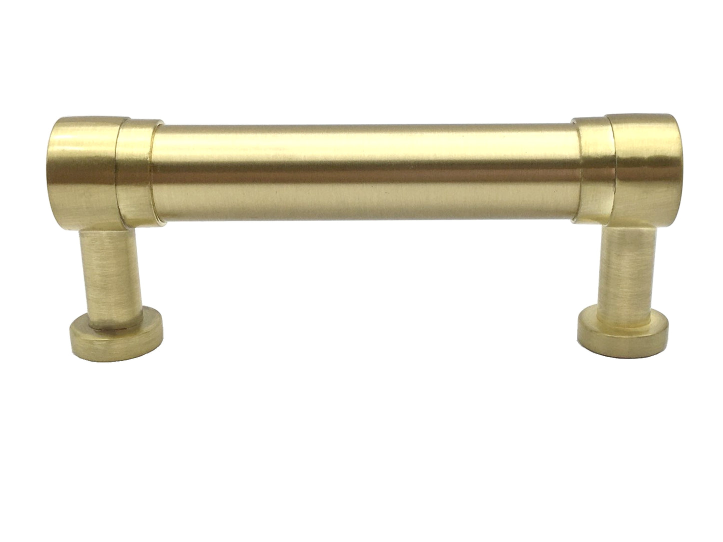 3.25 Inch Drawer Pulls Brushed Gold Kitchen Cabinet Hardware 3-1/4 In 83 mm