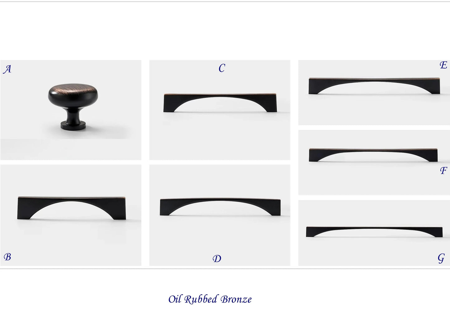 MCM Cabinet Pulls Kitchen Cabinet Handle Oil Rubbed Bronze