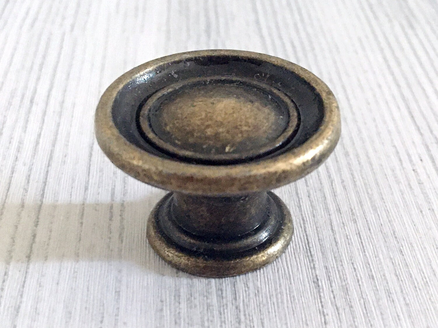 2.75" Drawer Pulls Bail Drop Handles, Antique Bronze, Vintage Style, Rustic Hardware