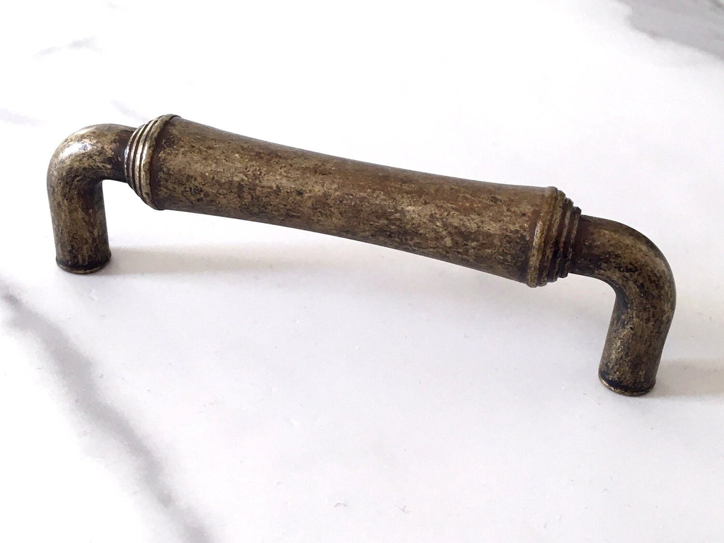 Retro Antique Bronze Drawer Pulls, Rustic Kitchen Cabinet Hardware