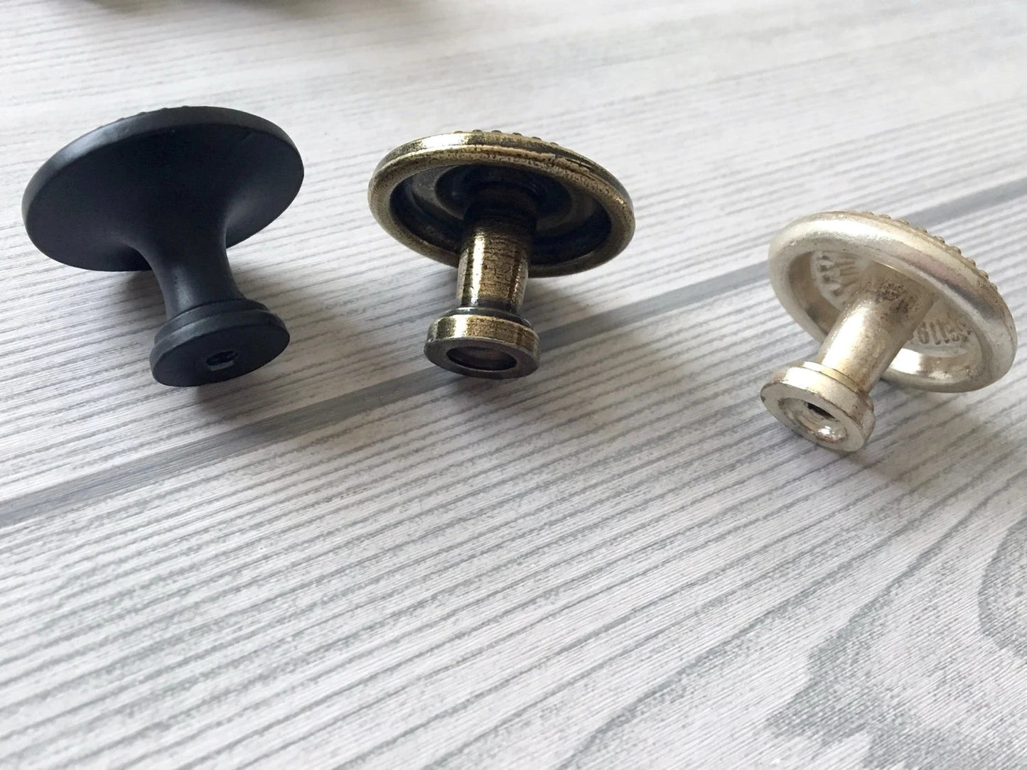 Shabby Chic Sunflower Drawer Pull, Floral Cabinet Knob, Antique Silver Bronze White Gold Copper Black