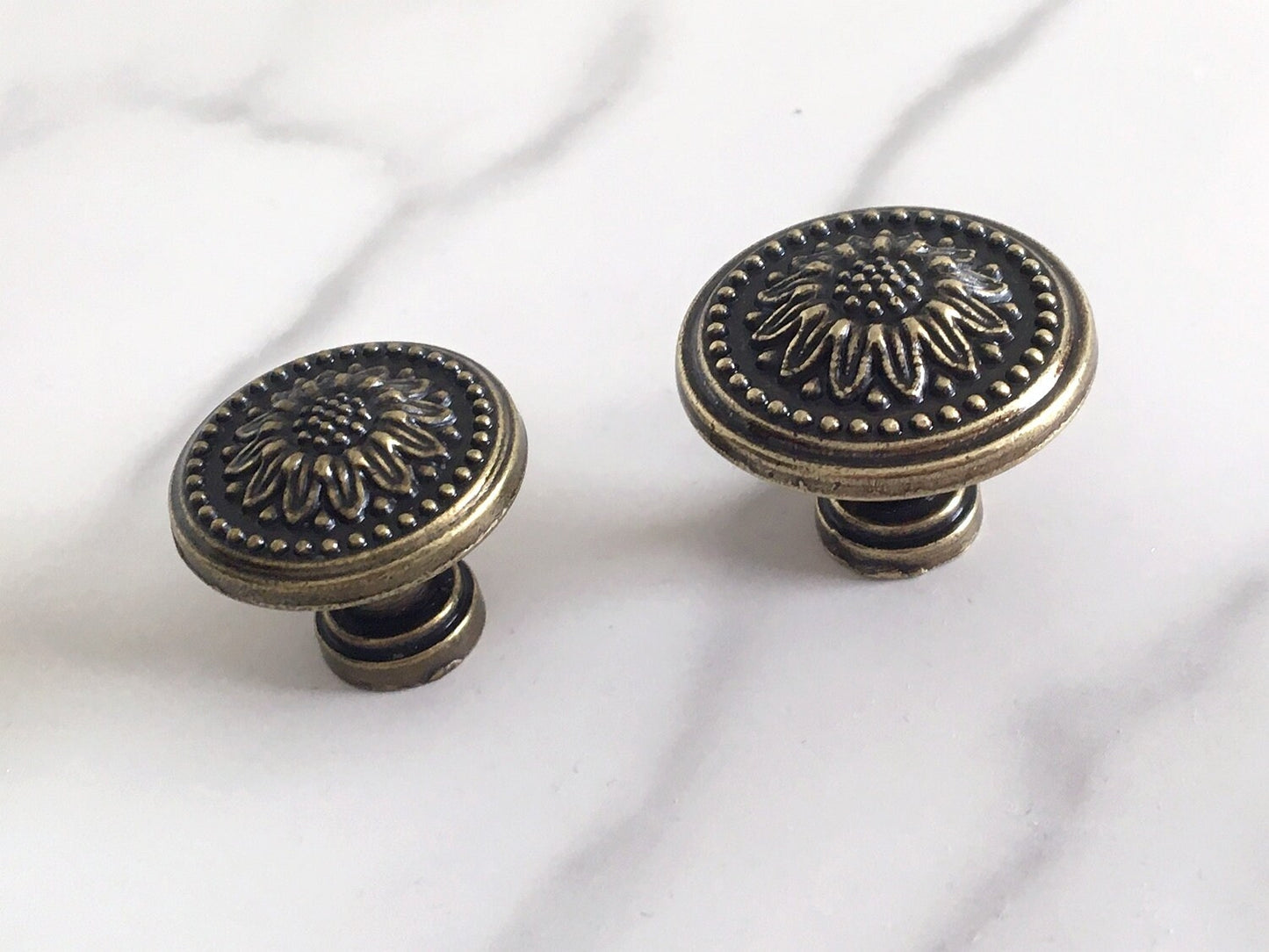 3" 3.75" Vintage Style Drop Bail Drawer Pulls, Antique Bronze, 76 96 mm Centers