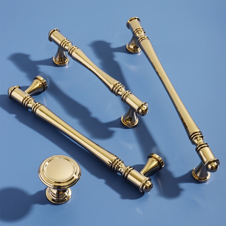Brass Cabinet Pulls Drawer Knob Kitchen Hardware, Polished Brass, Brushed Brass, Polished Chrome