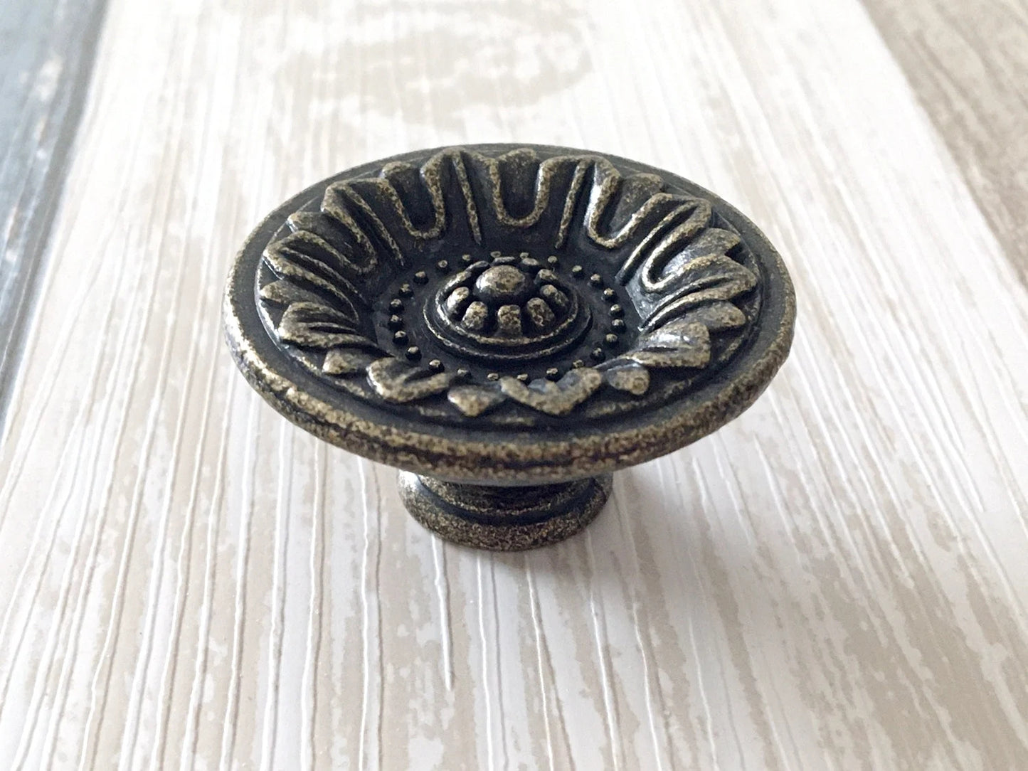 6" Vintage Style Bail Drawer Pull Handle Antique Bronze Drop