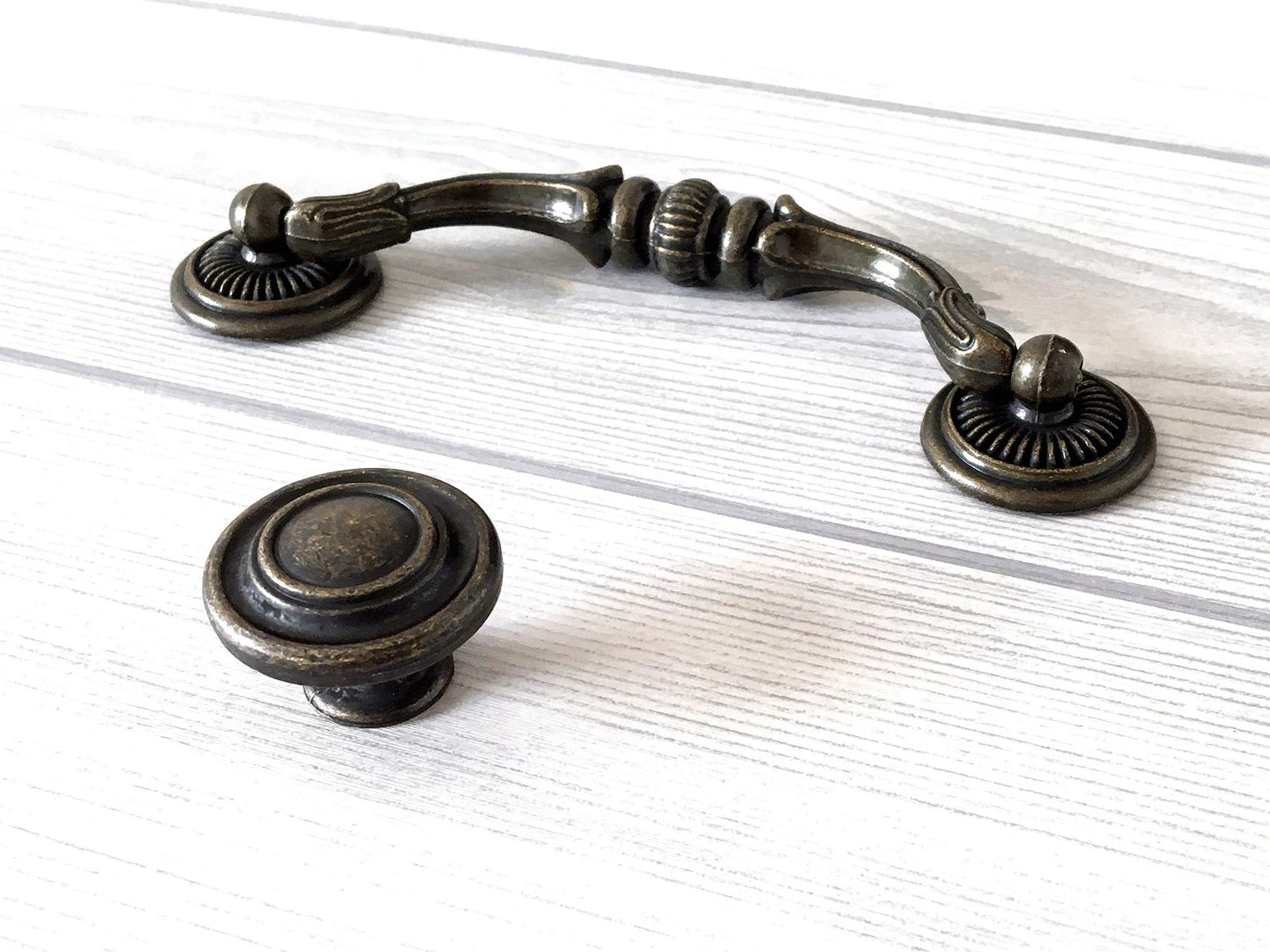 4-3/4 Inches Dresser Drawer Pulls Cabinet Handles Lynns Hardware 4.75 Inch Centers