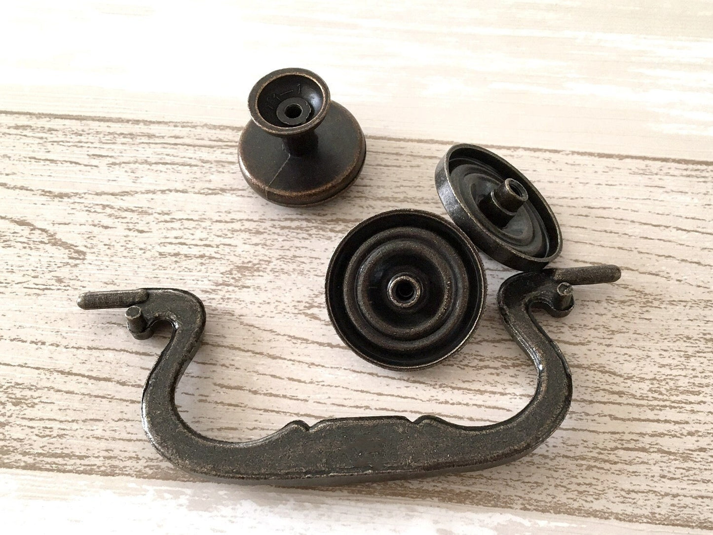 4 inch Drawer Pull Bail Handle Lynns Hardware Antique Bronze