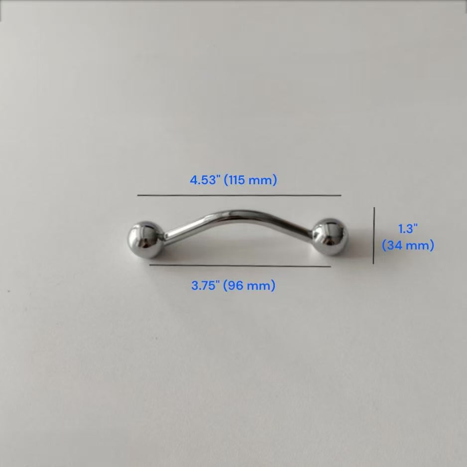 Contemporary Cabinet Handle & Drawer Knob, Polished Chrome / Nickel, Nordic Kitchen Hardware
