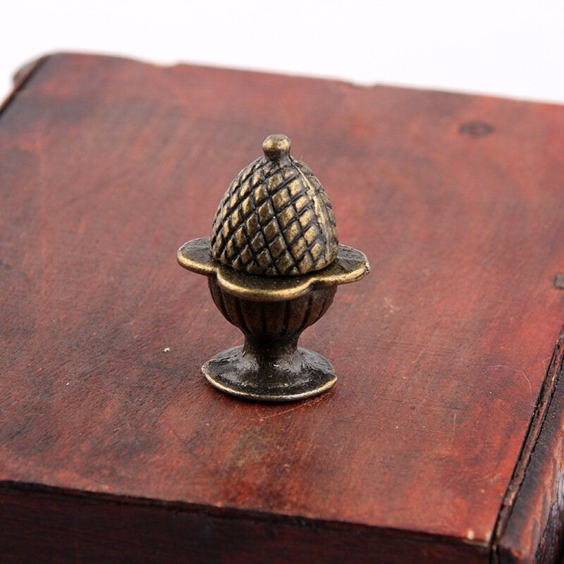 0.9 In Diameter Small Knob Drawer Pull Antique Bronze Rustic Hardware