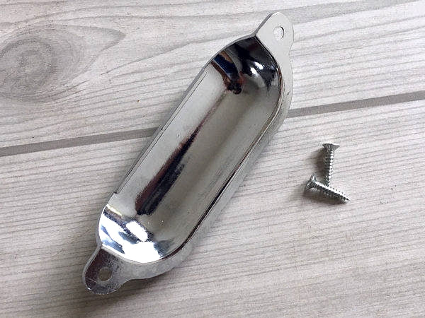 3.75" Centers Cup Drawer Pull, Gold, Silver, Bronze, Nickel, Pewter