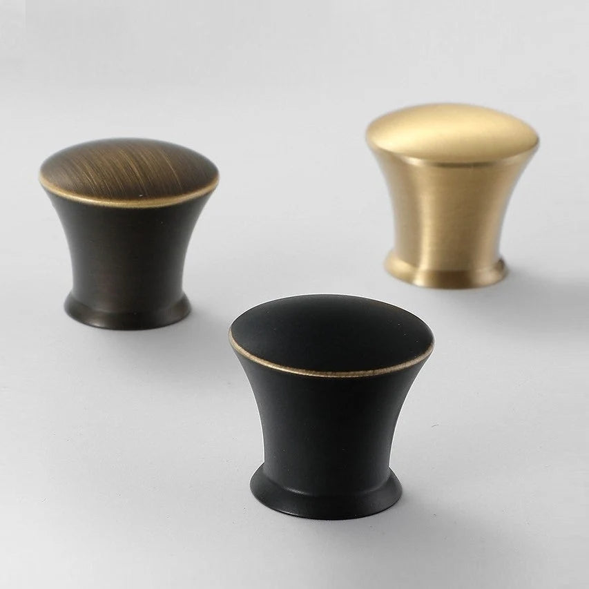 Brass Cabinet Handles, Black Gold Coffee Bronze, Drawer Pulls | Kitchen Hardware