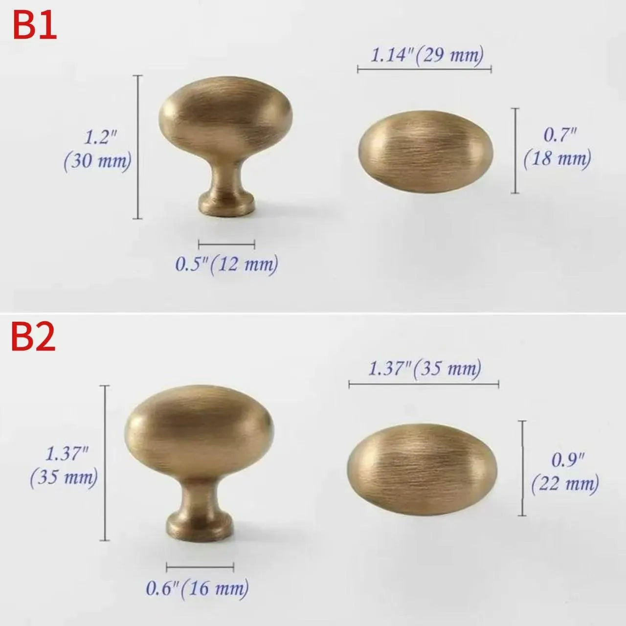 Brass Cabinet Handles Antique Bronze European Style Retro Wardrobe Pulls