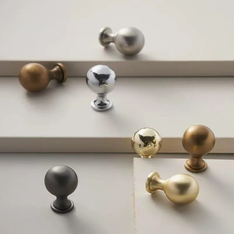 Cabinet Ball Knob, Spherical Drawer Pull, Kitchen Hardware