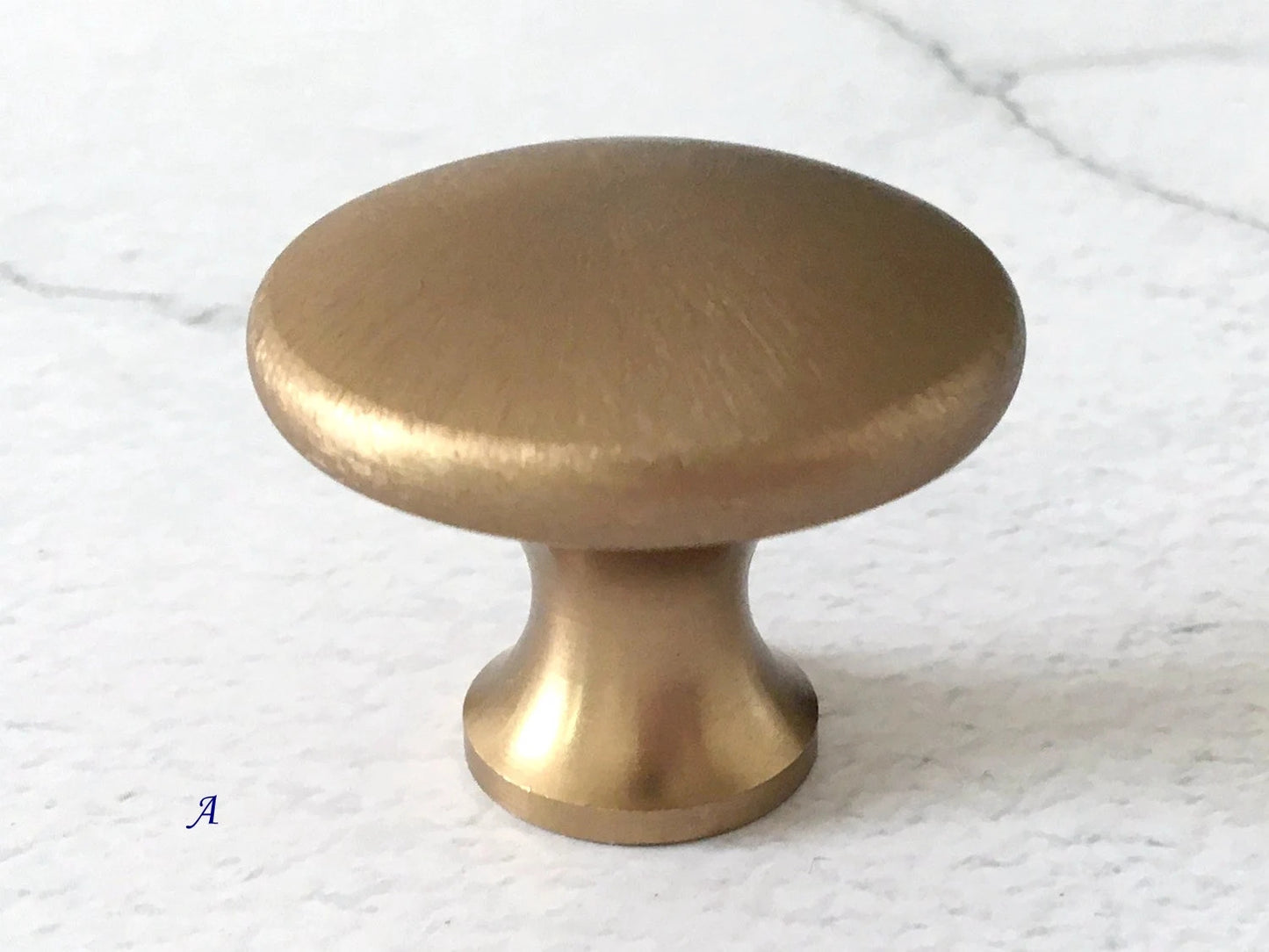 Mid Century Drawer Pulls, Cabinet Handles, Alumimum, Brushed Antique Gold Bronze