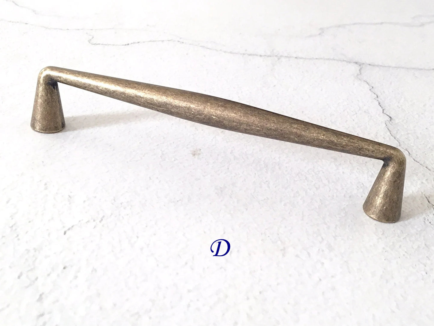 5 Inch Antique Bronze Cabinet Handle Drawer Pull Rustic Kitchen Hardware 128 mm