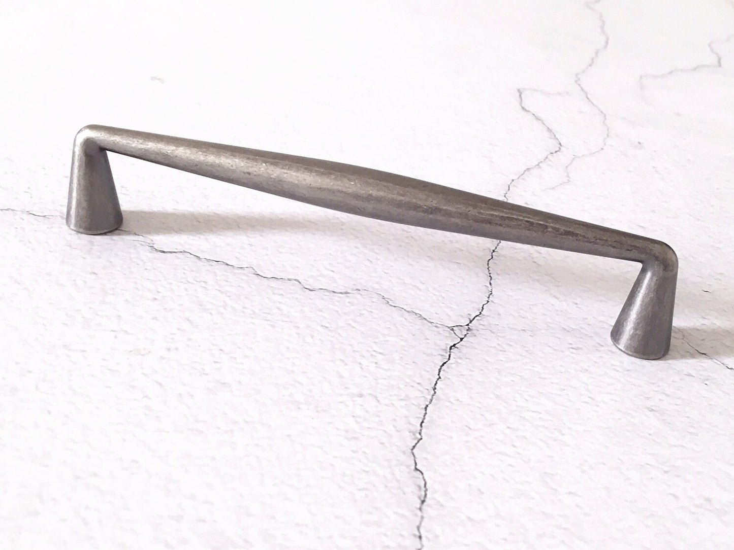 5 inch pewter cabinet handles