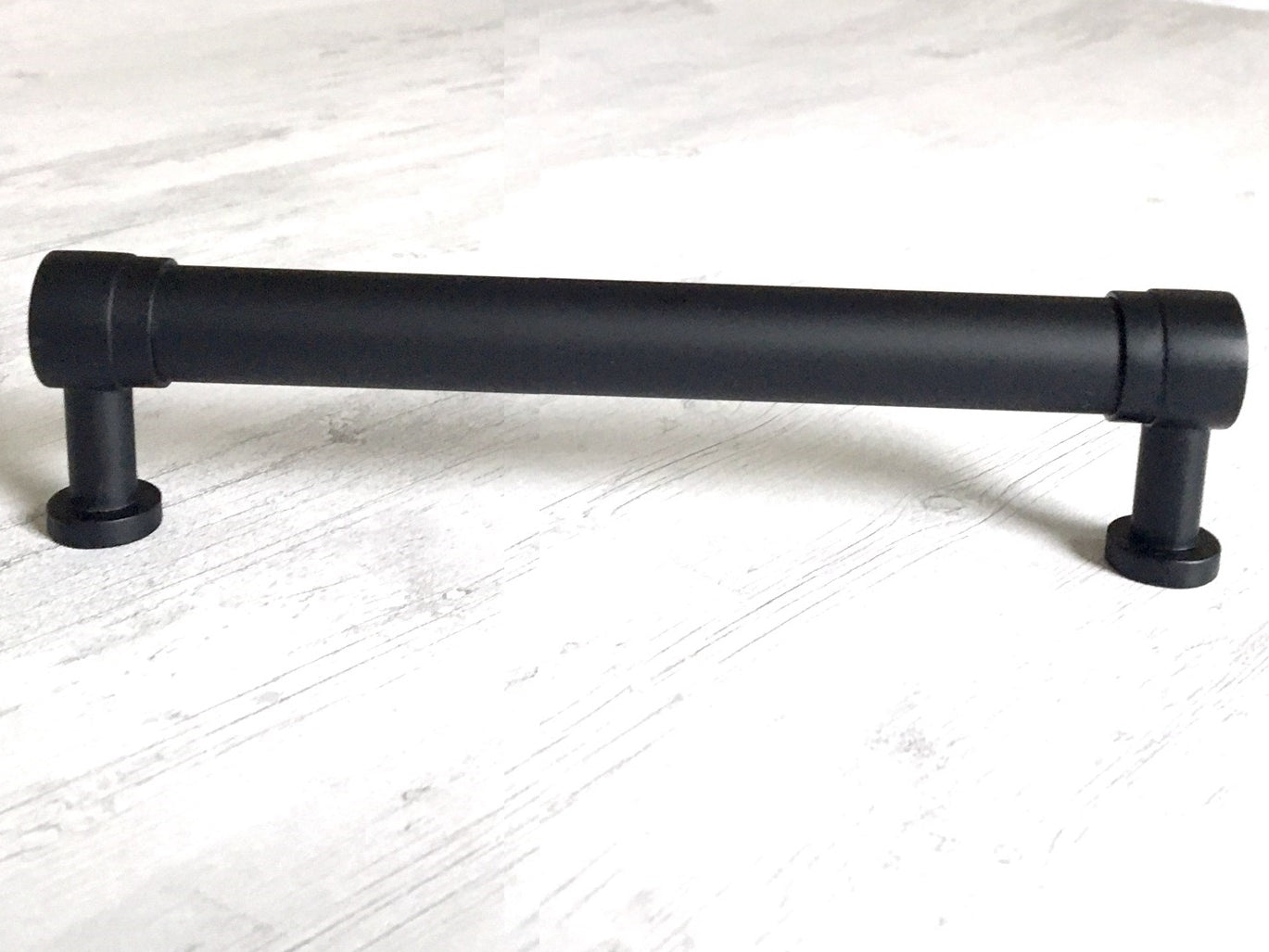 5.25 Inch Black Drawer Pull Dresser Handles Cabinet Hardware 5-1/4 Inches 133 mm