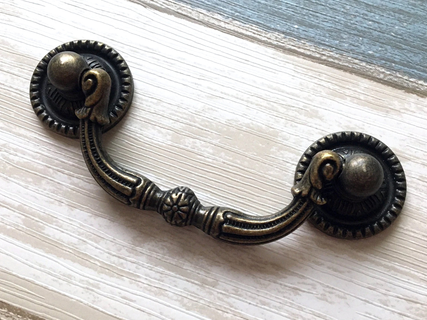 3" Bail Pull Antique Bronze Vintage Style Lynns Hardware