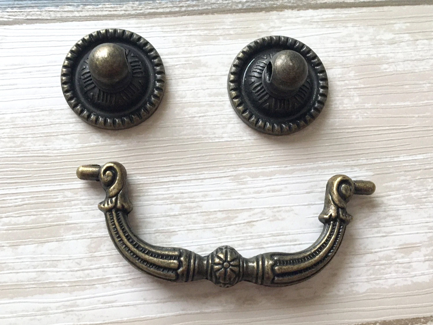 3" Bail Pull Antique Bronze Vintage Style Lynns Hardware