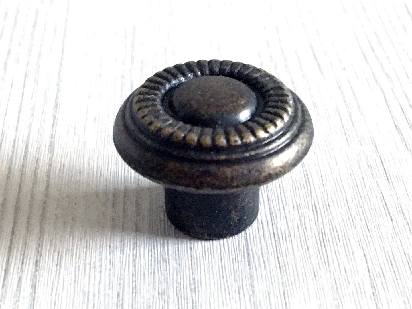 3 Inch Antique Bronze Drawer Pulls Rustic Drop Handles