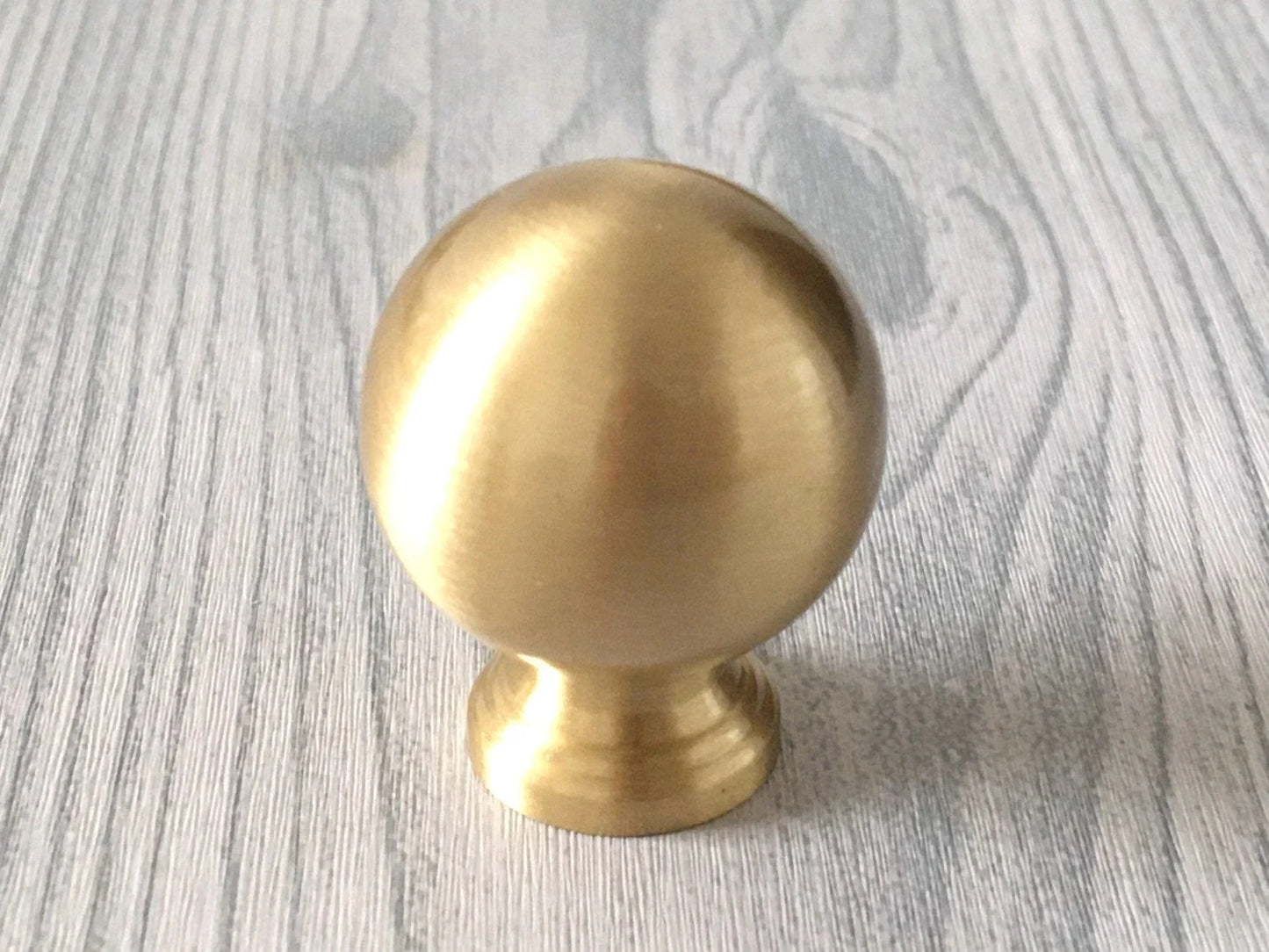 Brass Ball Cabinet Knobs Solid Black Coffee Bronze Kitchen Hardware