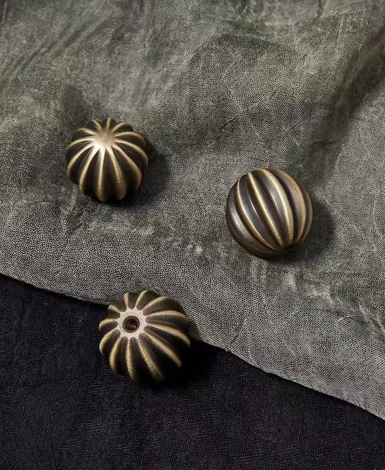 Antique Bronze Brass Ball Knobs | Lynns Hardware